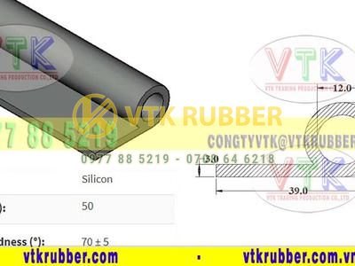 Xưởng sản xuất gioăng silicon chữ P chịu nhiệt ở Phú Yên