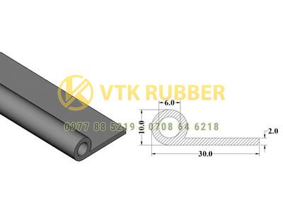 Công ty bán gioăng silicon P20, P30, P40 ở Kon Tum