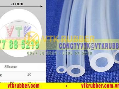 Ống silicone hút chân không