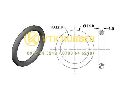 Xưởng sản xuất oring gioăng silicon màu xanh Bình Phước