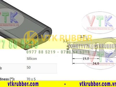 Xưởng cung cấp gioăng cao su chữ U chịu nhiệt ở Quảng Nam