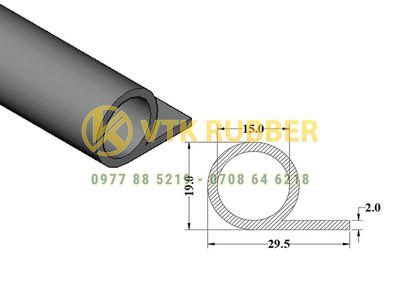 Xưởng sản xuất ron cao su chữ P Lào Cai