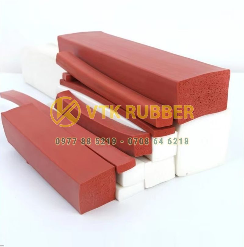 Ron silicon xốp vuông, chữ nhật