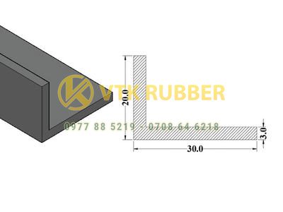 Địa chỉ bán ron cao su chữ L ở Lạng Sơn