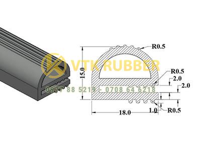 Địa chỉ bán gioăng chữ E dùng cho tủ cơm, tủ sấy ở Thái Bình