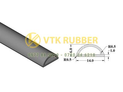 Nơi sản xuất gioăng ống silicon chịu nhiệt chữ D ở Tiền Giang