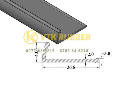 Nơi bán gioăng silicon trắng chịu nhiệt chữ L Tây Ninh
