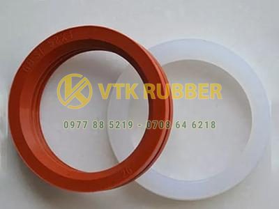 Bán vòng đệm cao su silicon đỏ 30x35 ở Long An