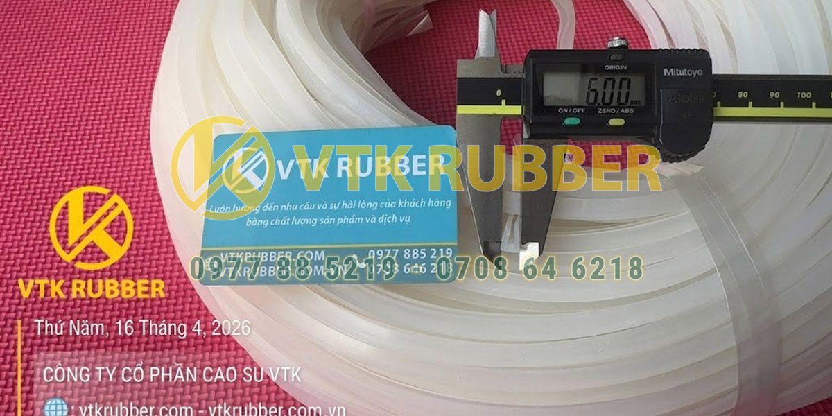 Cách chọn ron silicon trắng chữ U phù hợp cho môi trường hóa chất và lò sấy