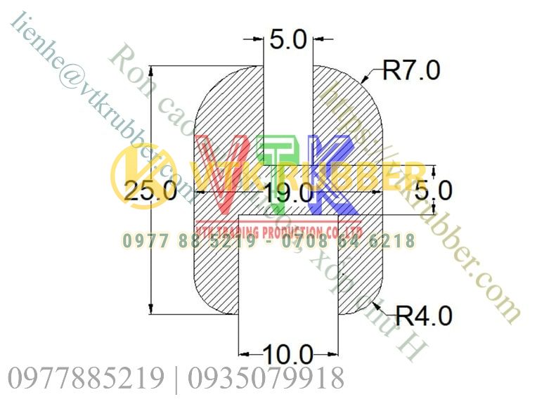 ban ve ky thuat ron nep cao su silicon xop chu h 14 min