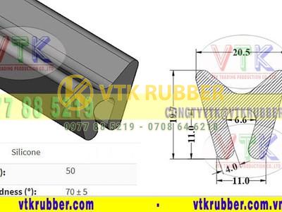 Nơi sản xuất gioăng silicon chịu nhiệt chữ H Đồng Nai