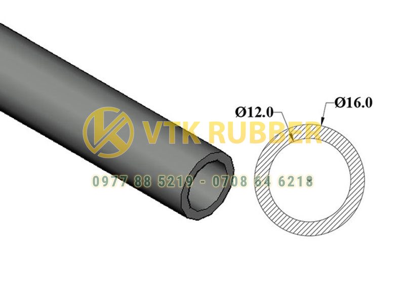 Gia công ống silicon dẫn hơi nước ở Bắc Giang