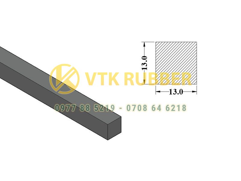 Cung cấp dây silicon tiết diện vuông, chữ nhật ở Quảng Ngãi