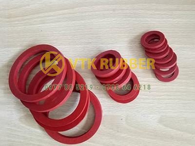 Vòng đệm silicone đỏ chèn khe rãnh ở Đà Nẵng