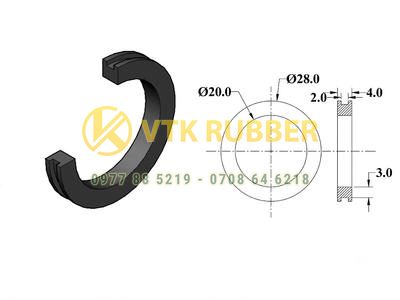 Công ty bán vòng đệm cao su nbr chịu dầu Bình Phước