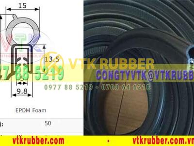 Ron cao su xốp bọc kẽm - 10046