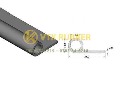 Cung cấp gioăng silicon chịu nhiệt chữ P ở Đồng Tháp