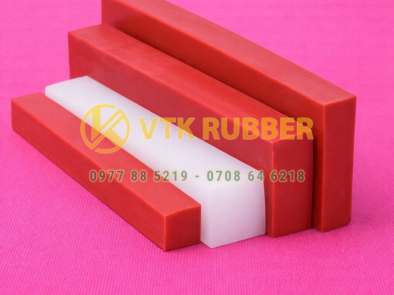 Ron silicon chữ nhật trắng đỏ chịu nhiệt cao tại Bắc Ninh