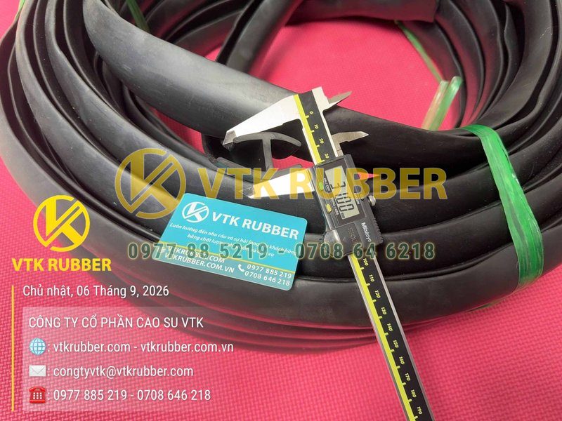 Bán gioăng cao su thường xe tải 55x31x20 theo mẫu thực tế