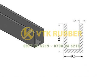 Công ty bán gioăng silicon chữ U ở Điện Biên