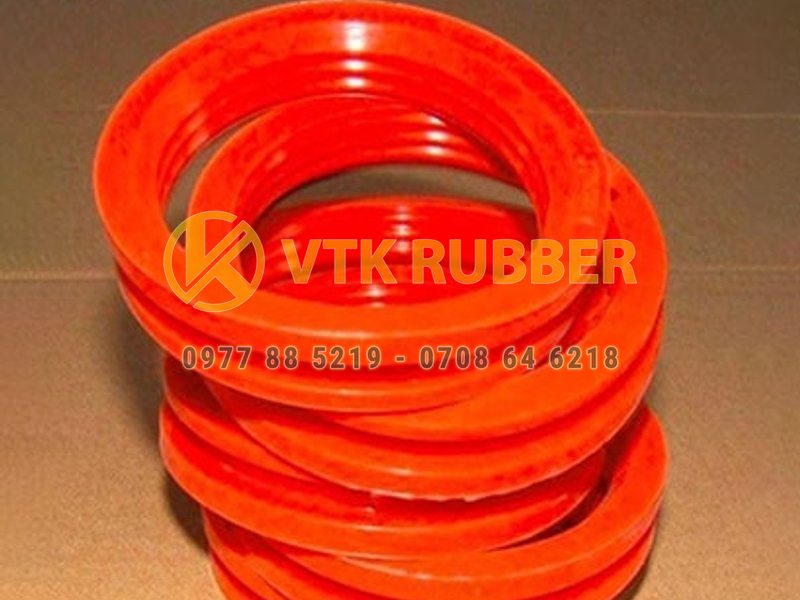 Gia công oring silicon màu đỏ theo bản vẽ ở Quảng Trị