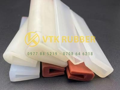 Nơi sản xuất gioăng silicon chữ U màu trắng ở Khánh Hoà