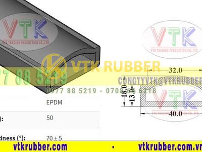 Xưởng phân phối gioăng đệm cao su chữ D ở Đồng Nai