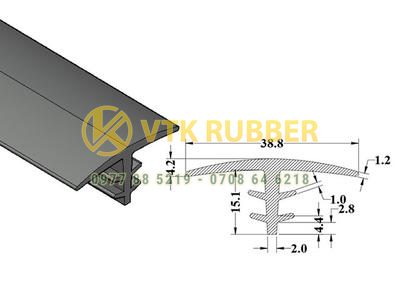 Sản xuất gioăng cao su trắng chữ T silicon chịu nhiệt ở Lai Châu