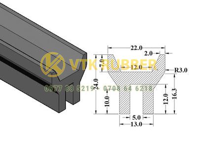 Nơi bán gioăng silicon chịu nhiệt chữ Y Bình Dương