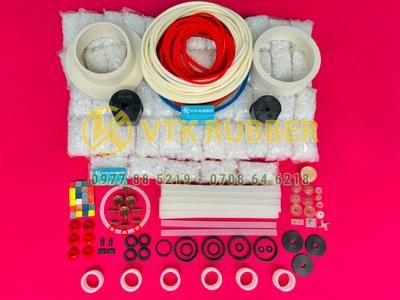 Sản xuất sản phẩm cao su, silicone kỹ thuật đa dạng mẫu mã