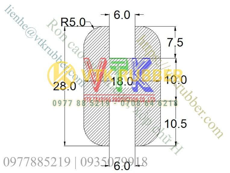 ban ve ky thuat ron nep cao su silicon xop chu h 15 min