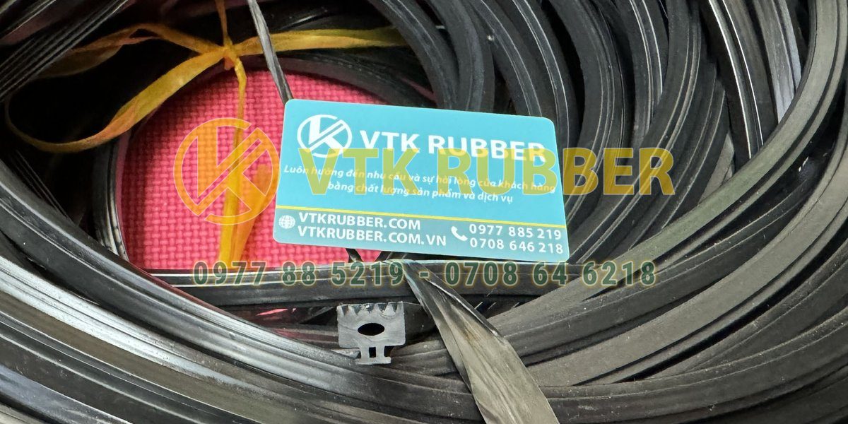 Gioăng cao su cửa kính nhiều kích thước giao nhanh tháng 3/2026