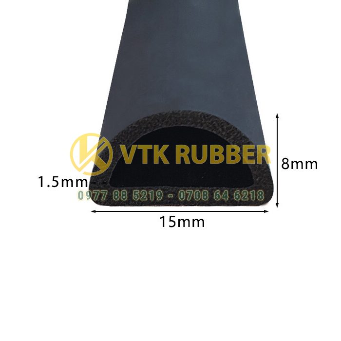 Dán dọc khe cửa hoặc khung kính giúp ngăn thấm nước, chống gió lùa, dễ vệ sinh, độ bền cao