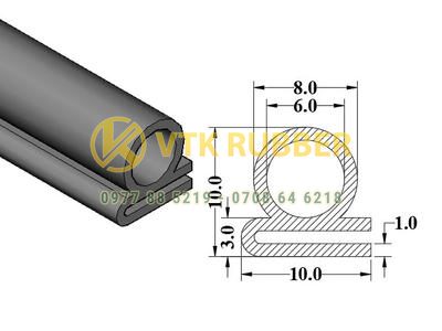Gia công dây silicon đặc, ống silicon ở An Giang