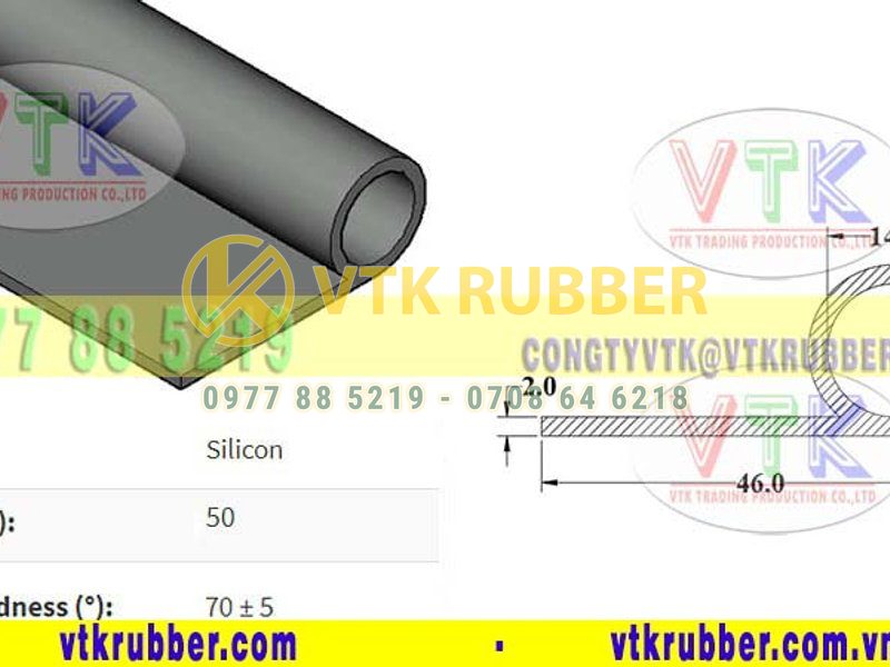 Công ty sản xuất gioăng silicon chữ P Thừa Thiên - Huế