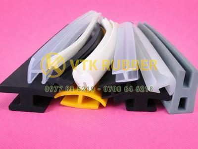 Gioăng silicon chữ H – Làm kín khe cửa, chịu nhiệt, chống thấm hiệu quả