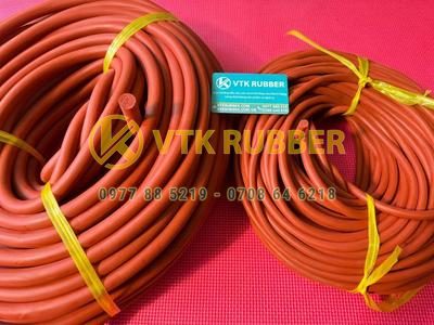 Sản xuất ron cao su xốp silicone đỏ theo yêu cầu: Đáp ứng mọi kích thước, gia công cắt lẻ lấy ngay