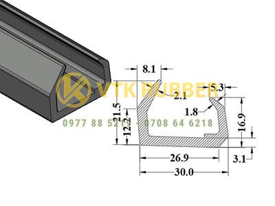 Báo giá ron cao su cửa thùng xe tải ở Đắk Lắk