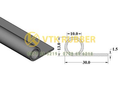 Báo giá gioăng silicon đỏ chữ P ở Vĩnh Long