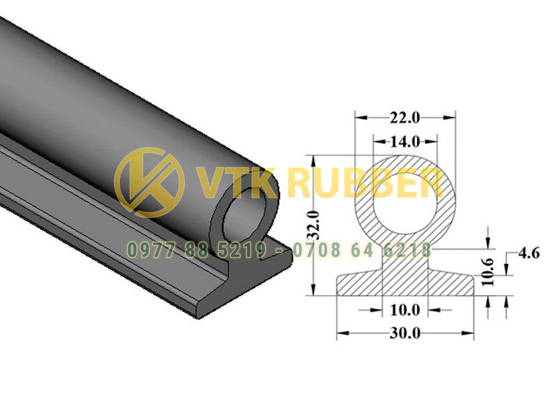 Gioăng ống cao su xốp đàn hồi ở TP. HCM