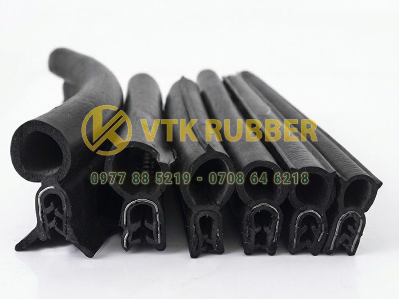 Gioăng cao su xốp bọc kẽm, nẹp cửa tủ điện chữ U