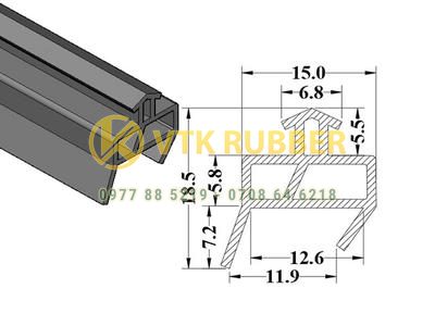 Bán gioăng silicon trắng chịu nhiệt chữ T ở Đồng Tháp