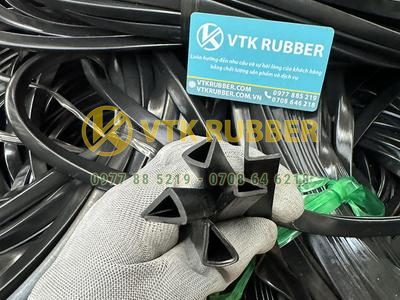 Gioăng cao su chữ U, nẹp cửa kính tủ điện