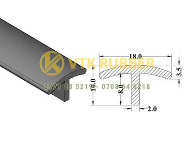 Cơ sở cung cấp gioăng chữ T dán mép cửa xe ở Kon Tum