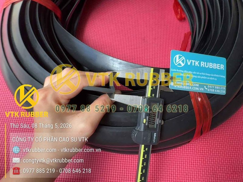 Ron cao su EPDM chữ L 35x20x4
