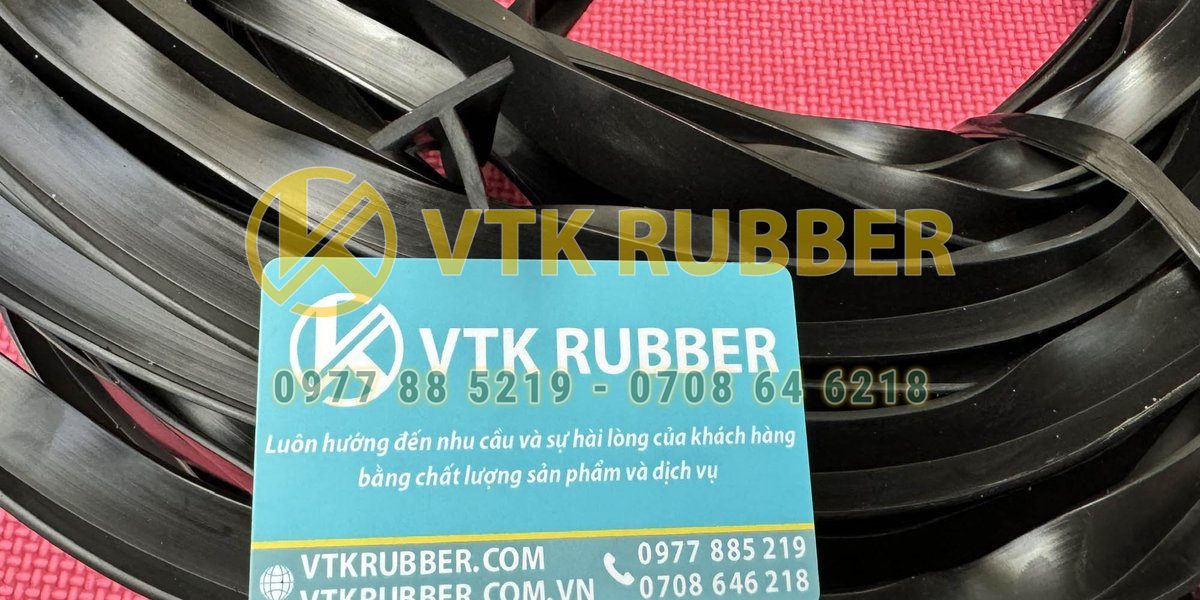 Gioăng cao su chữ T chèn khe cửa tủ kín khít chống thoát hơi hiệu quả