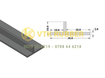 Nơi sản xuất gioăng silicon chữ U, chữ T, chữ V ở Bắc Ninh