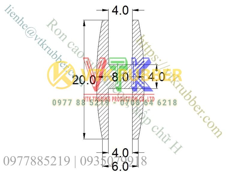 ban ve ky thuat ron nep cao su silicon xop chu h 08 min