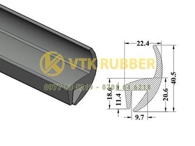 Địa chỉ sản xuất ron cao su chữ H ở Thanh Hoá