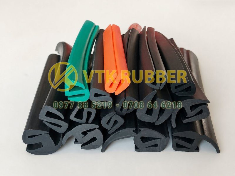Bán cao su chữ S gia công theo yêu cầu | EPDM, Silicone, NBR
